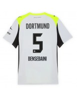 Moške Nogometnih dresov Borussia Dortmund Ramy Bensebaini #5 Gostujoči 2025-26 Kratki rokavi Moške Nogometnih dresov Borussia Dortmund Ramy Bensebaini #5 Gostujoči 2025-26 Kratki rokavi